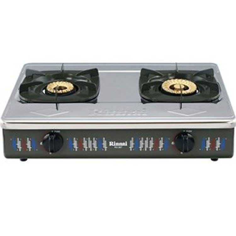 Bếp Gas Dương Đôi Rinnai RV-377(S)N – Đen- Hãng chính hãng