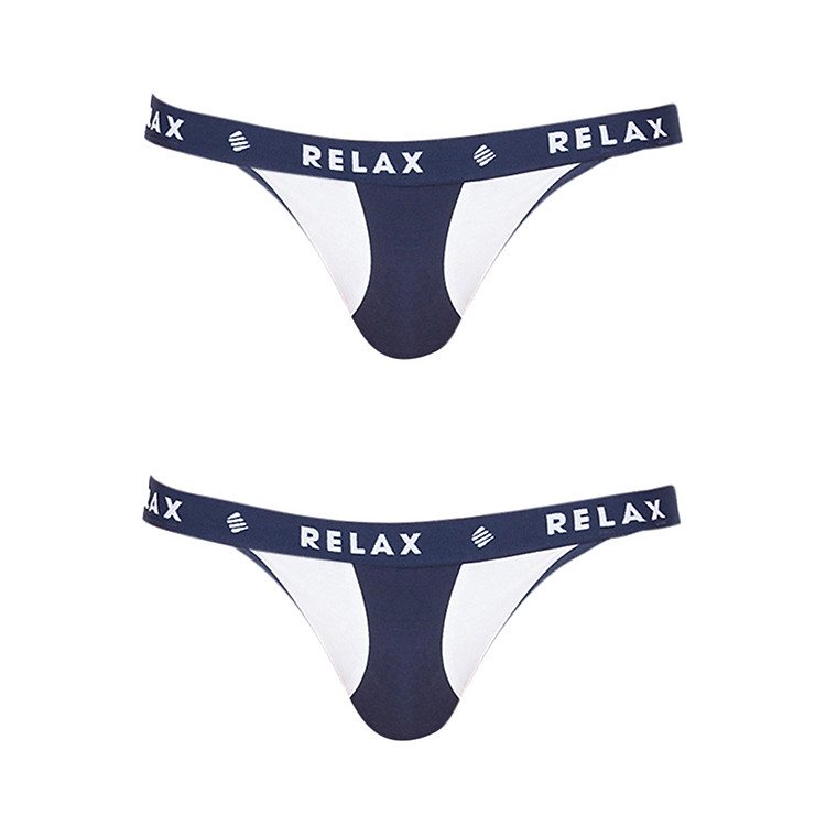 Combo 2 Quần Brief Thun Lạnh Giãn 4 Chiều Relax RLTK020 - Xám Đậm