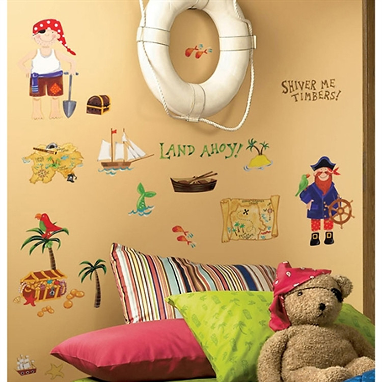 Giấy Dán Tường RoomMates Săn Tìm Kho Báu RMK1195SCS