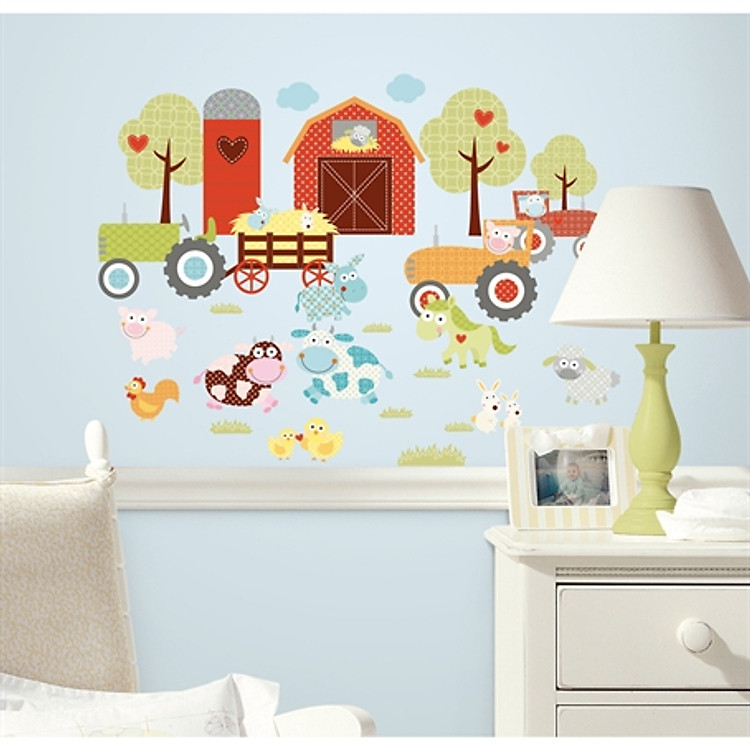 Giấy Dán Tường RoomMates Sân Vườn Vui Nhộn RMK1604SCS