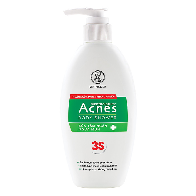 Sữa tắm trị mụn lưng Acnes Body Shower 180g