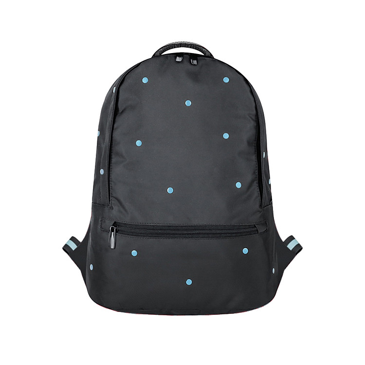 Ba Lô Ronal Đính Nút Xanh BL79 - Đen