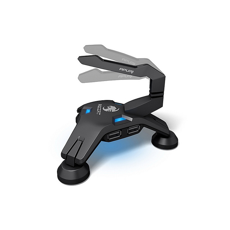 Đế Giữ Chuột Roccat Apuri Hub USB - Hàng Chính Hãng