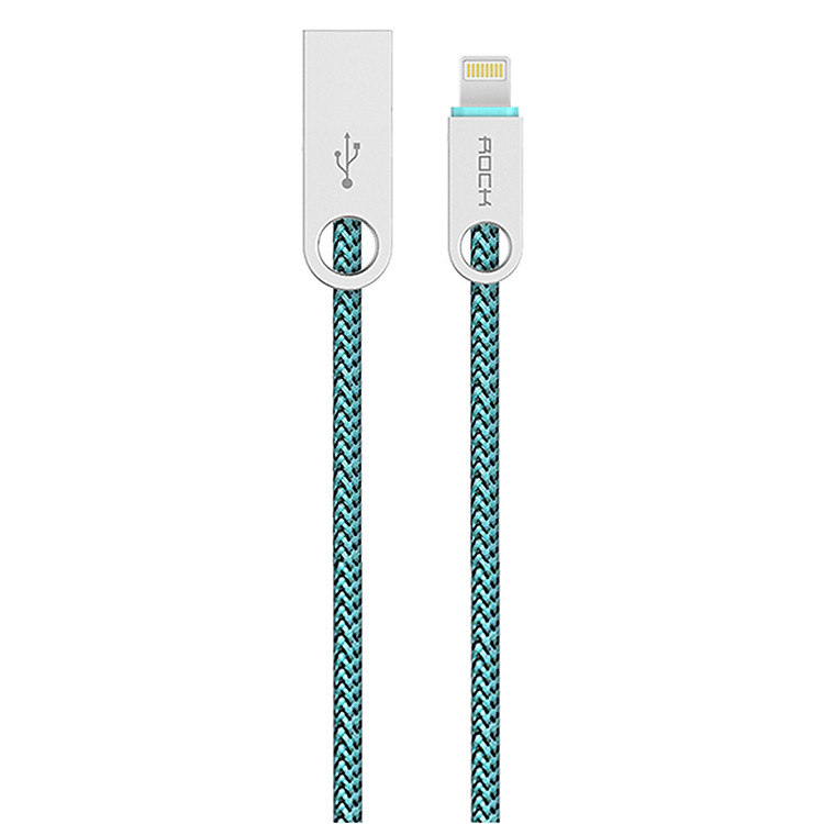 Cáp Sạc Lightning Rock Dây Dù 1m - Hàng Chính Hãng