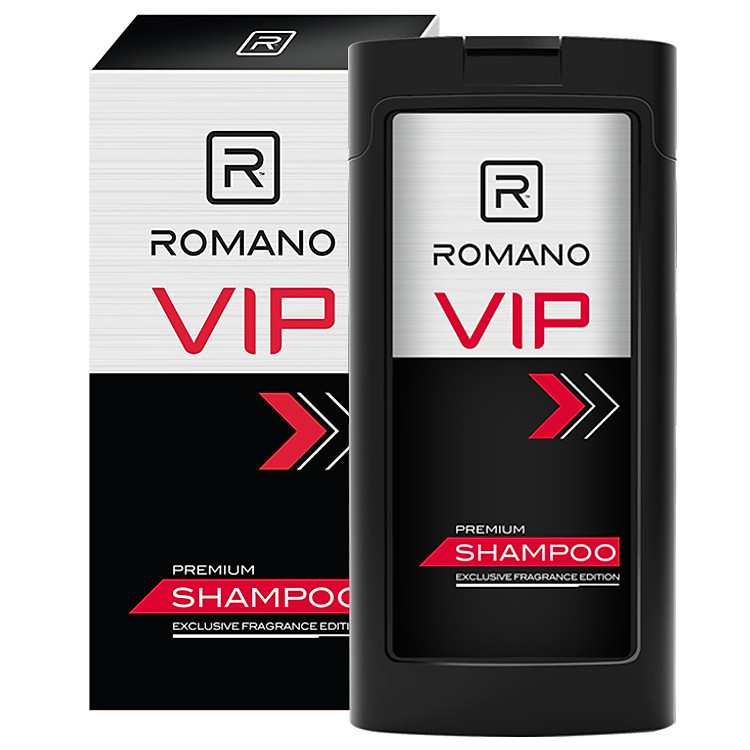 Dầu Gội Cao Cấp Cho Nam Romano VIP (180g)