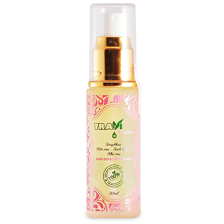 Nước Rửa Tay Khô Thảo Dược Travi (30ml)