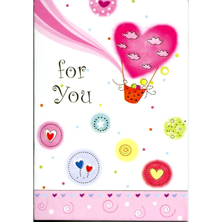 Thiệp chúc mừng For you (S-801)