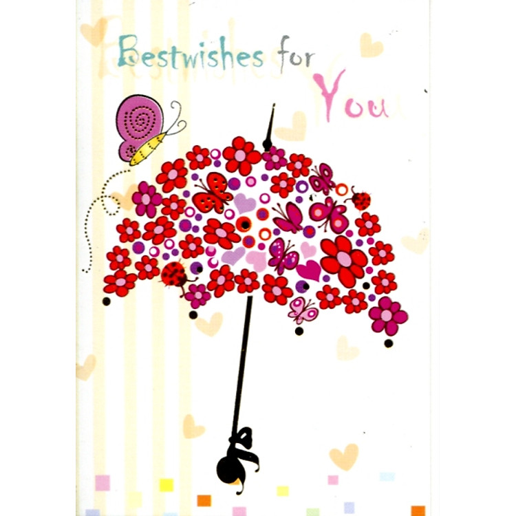 Thiệp Best Wishes For You (S-807)