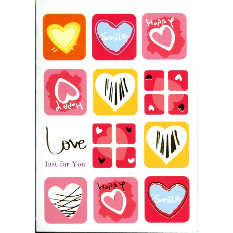 Thiệp chúc mừng Just for you (S-813)