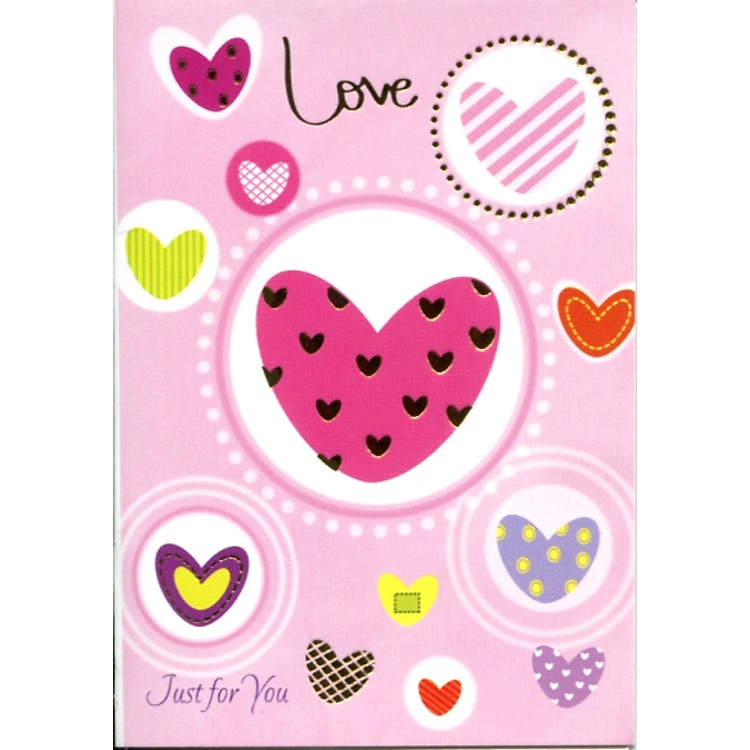 Thiệp chúc mừng Just for you (S-814)