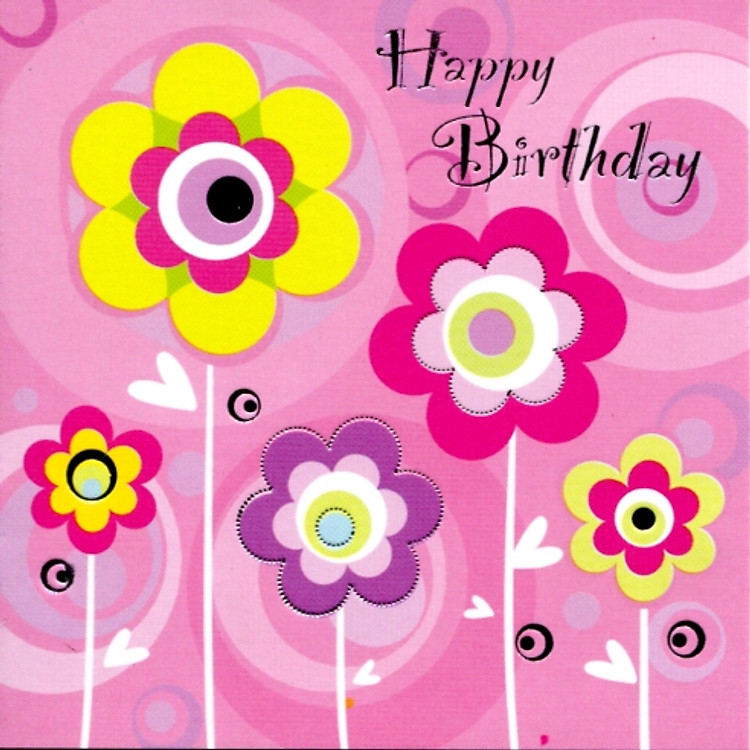 Thiệp chúc mừng Happy Birthday (S-858)