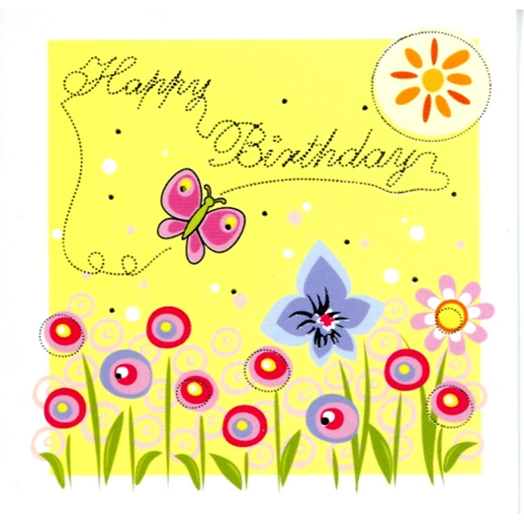 Thiệp chúc mừng Happy Birthday (S-866)