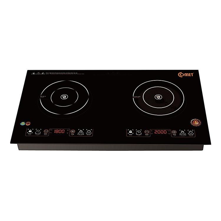 Bếp Đôi Hồng Ngoại - Từ Comet CM5576 - Hàng Chính Hãng