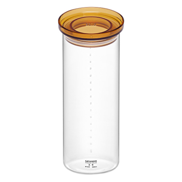 Hũ Thủy Tinh Nắp PC Samadoyo S103F - 900ml