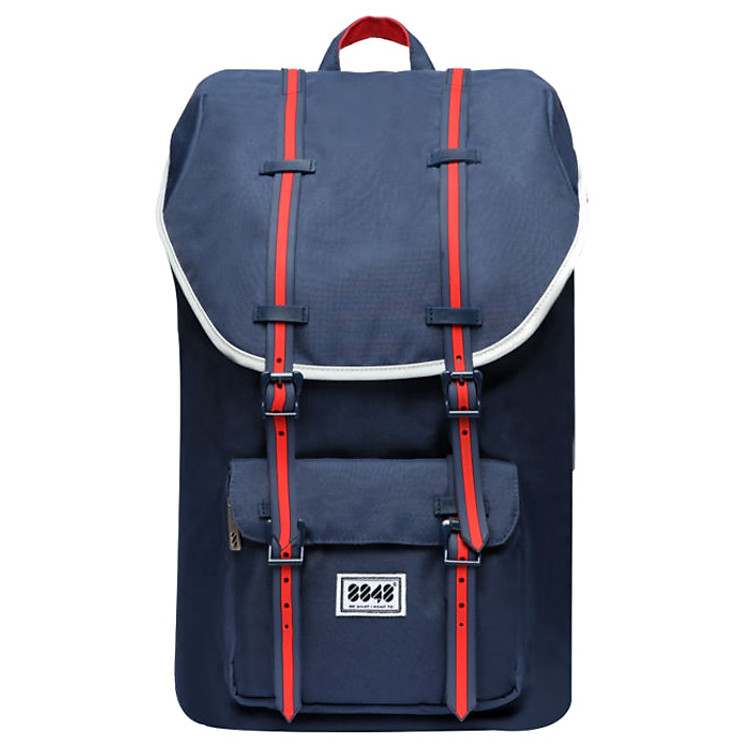Balo Cao Cấp 8848 S15005-7 - Xanh Navy Phối Đỏ