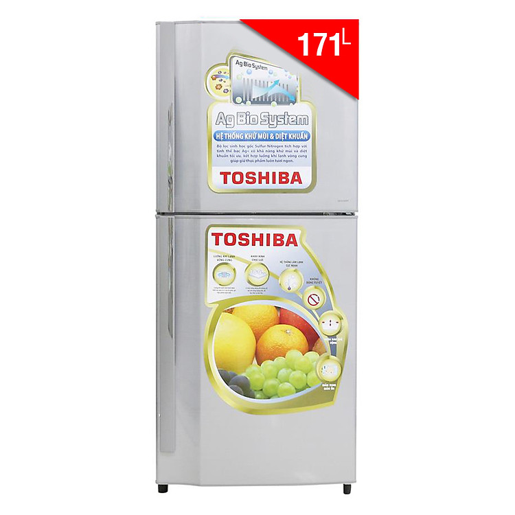 Tủ Lạnh Toshiba GR-S19VPP(S) (171L) - Hàng Chính Hãng