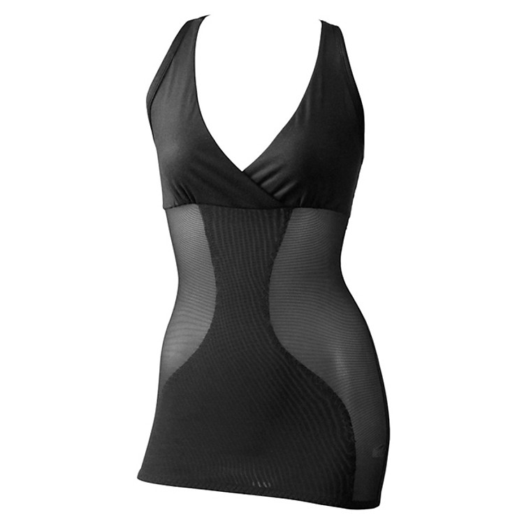 Áo Body 2 Trong 1 Kuku S7503 (Nịt Bụng Kèm Áo Ngực Cho Bé Bú) - Đen