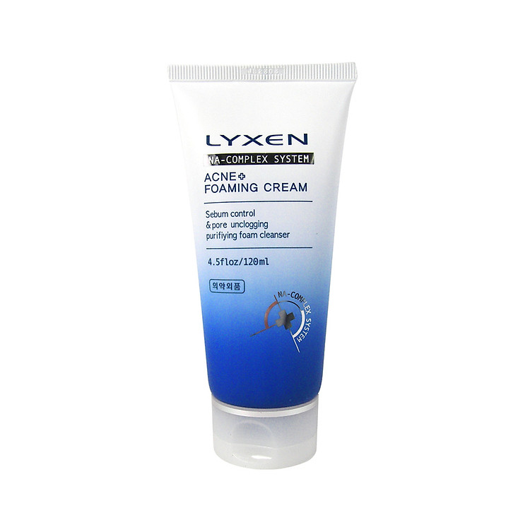 Sữa Rửa Mặt Ngăn Ngừa Mụn Ottie - Lyxen Acne Foaming Cream 150ml - 1901