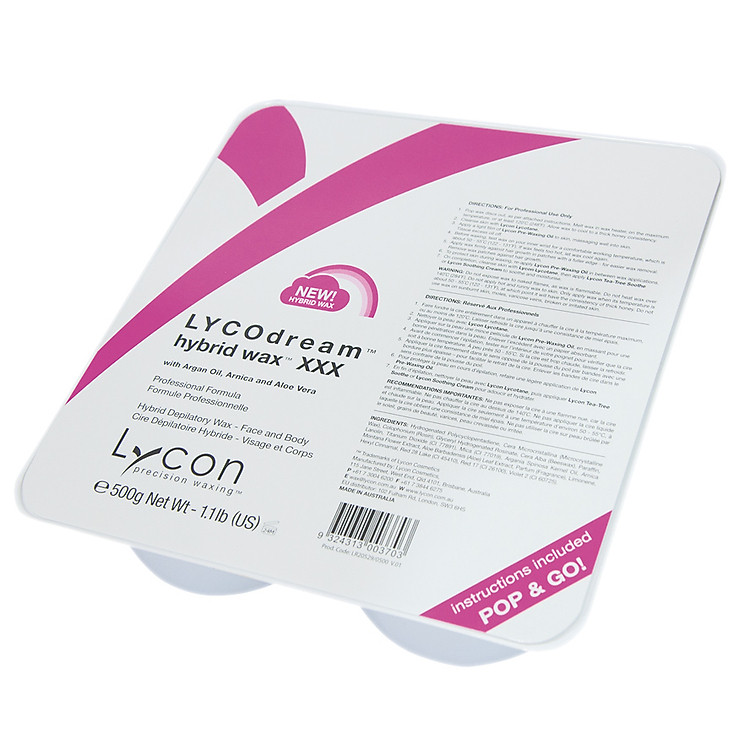 Sáp Cứng Tẩy Lông Cao Cấp Hương Hoa LYCON Lycodream Hybrid Wax (0.5kg)