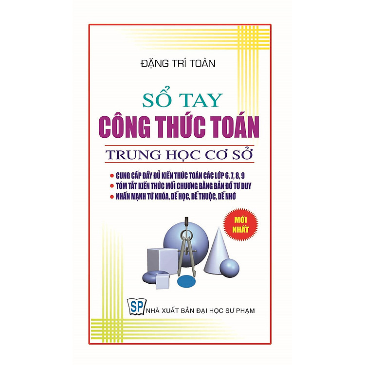 Sách Sổ Tay Công Thức Toán THCS