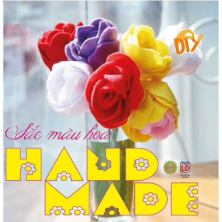 Sách Sắc Màu Hoa Handmade