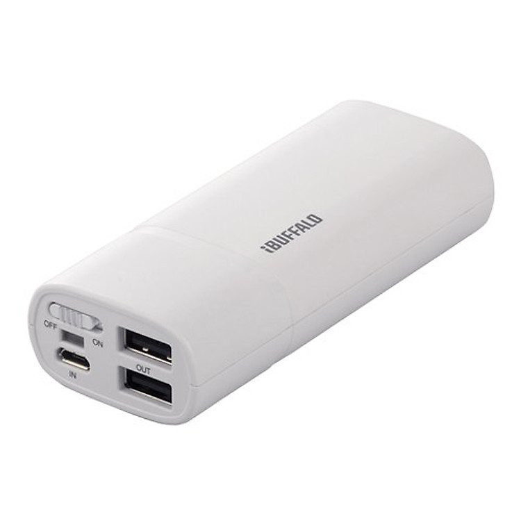 Sạc Dự Phòng Buffalo BSMPA04 5200mAh - Hàng Chính Hãng