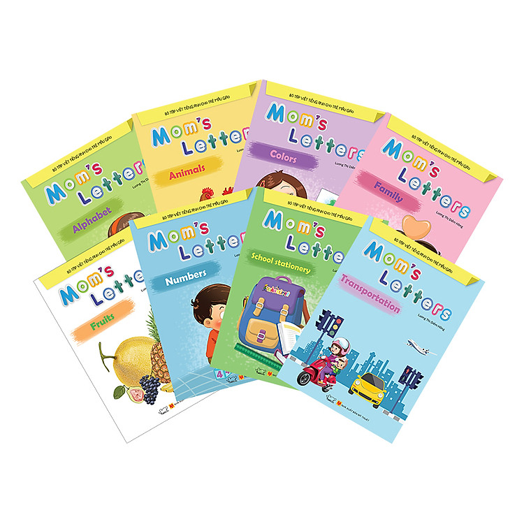 Combo Trọn Bộ 8 Cuốn Mom's Letters