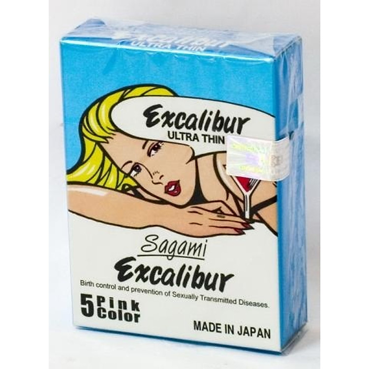 Bao Cao Su Sagami Excalibur - Hộp 3 Gói