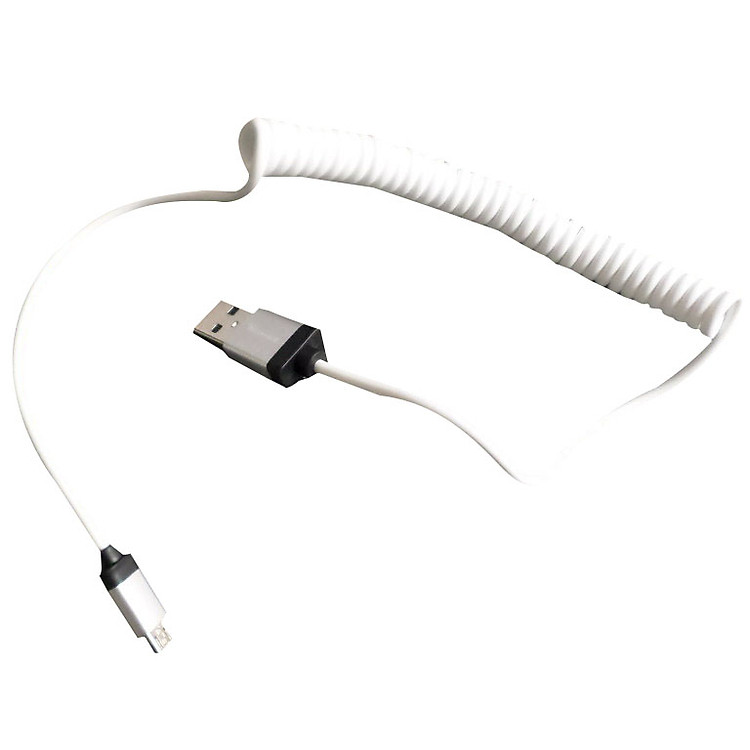 Cáp Sạc Micro USB Dạng Xoắn Techmate TMCA-04 - Hàng Chính Hãng
