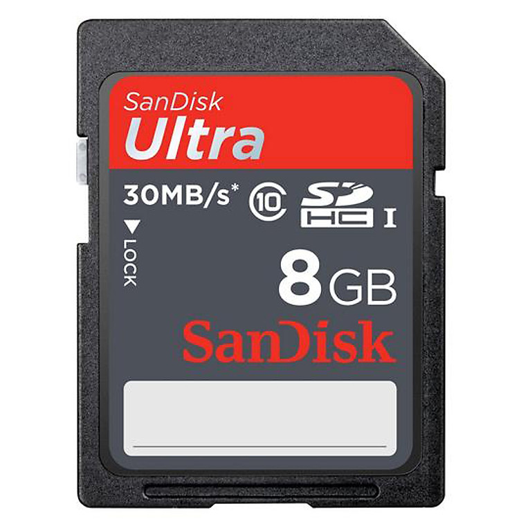 Thẻ Nhớ SanDisk Ultra SDHC 8GB - Hàng Chính Hãng