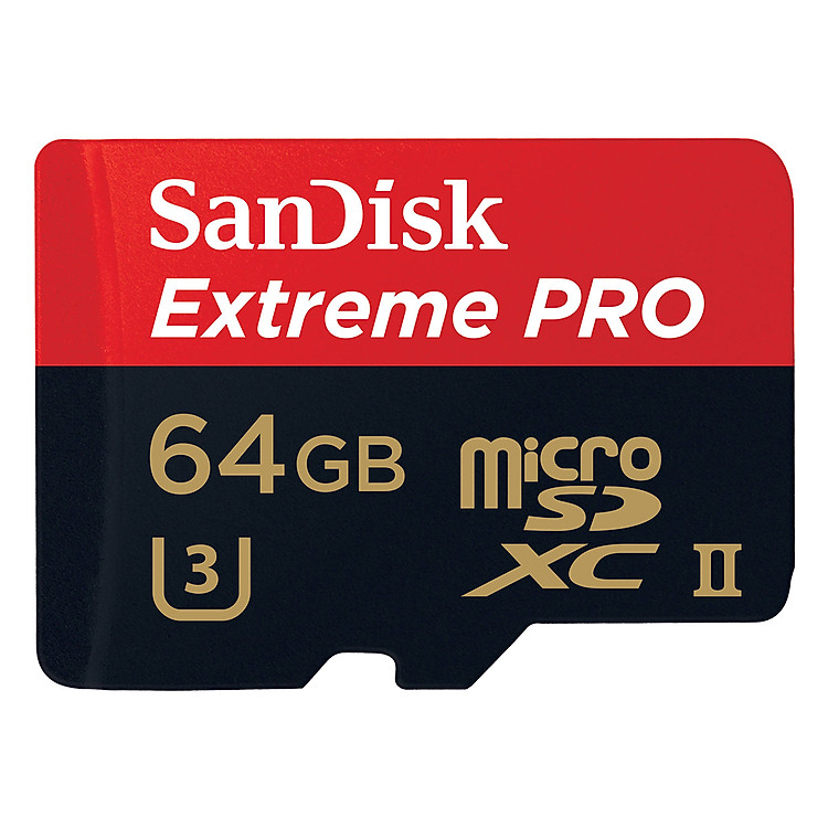 Thẻ Nhớ SanDisk Extreme Pro MicroSDXC 64GB UHS-II - Hàng Chính Hãng