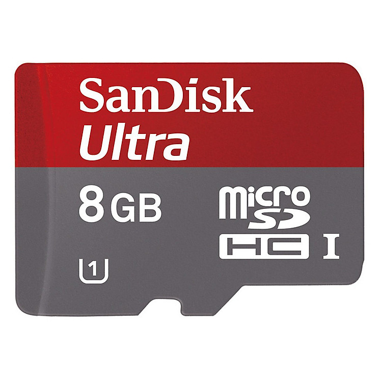 Thẻ Nhớ Micro SanDisk Ultra SD 8GB Class 10 - 48MB/s - Hàng Chính Hãng