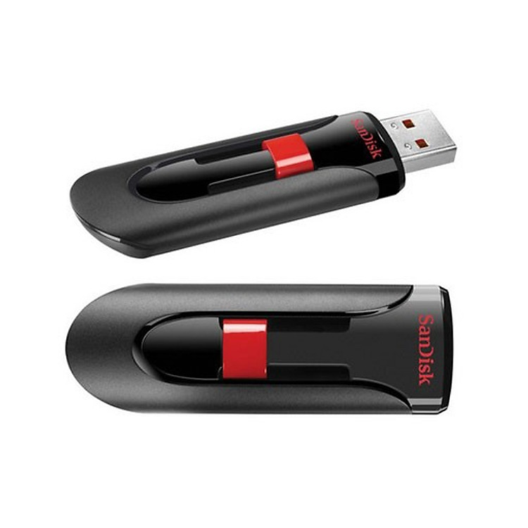 USB SanDisk Cruzer Glide SDCZ60 B35 - 8GB - Hàng Chính Hãng