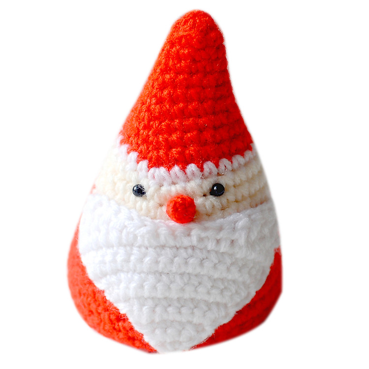 Ông Già Noel Santa Ornament WT-070RED-M Bobicraft (9cm x 9cm x 13cm)