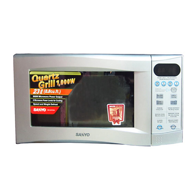 Lò Vi Sóng Điện Tử Có Nướng Sanyo EM-G475AS - 23L