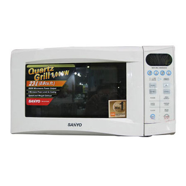 Lò Vi Sóng Điện Tử Có Nướng Sanyo EM-G475AW 23 Lít