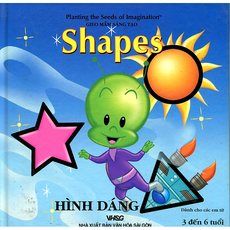 Sách Gieo Mầm Sáng Tạo - Shapes - Hình Dáng