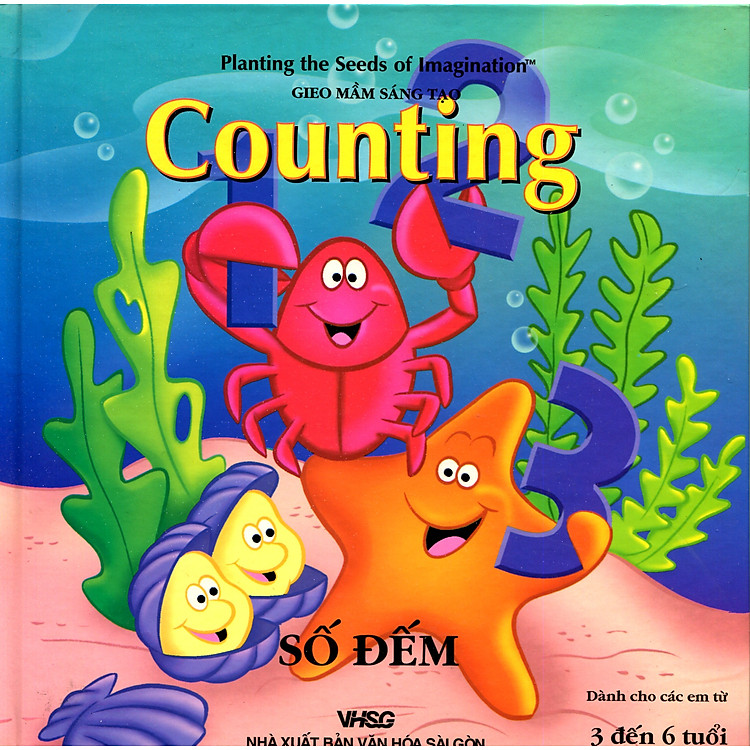 Sách Gieo Mầm Sáng Tạo - Counting - Số Đếm