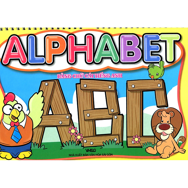 Sách Alphabet Bảng Chữ Cái Tiếng Anh