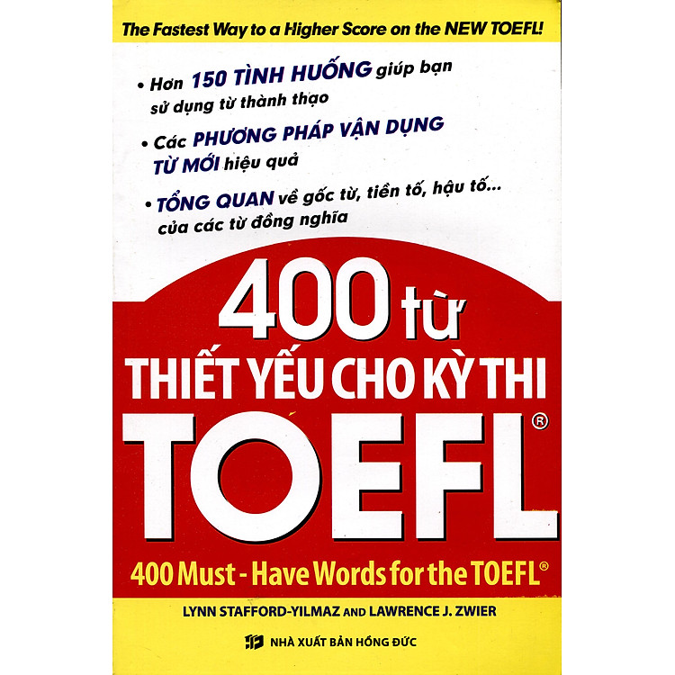 Sách 400 Từ Thiết Yếu Cho Kỳ Thi TOEFL