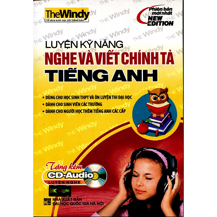 Sách Luyện Kỹ Năng Nghe Và Viết Chính Tả Tiếng Anh (Có CD)