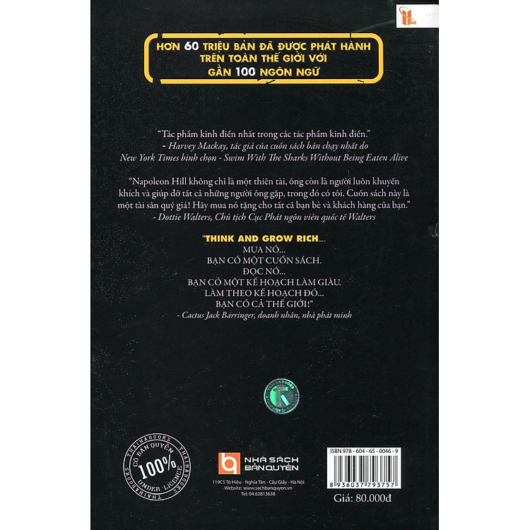 13 Nguyên Tắc Nghĩ Giàu Làm Giàu - Think And Grow Rich (Bản Gốc) - Ảnh 2