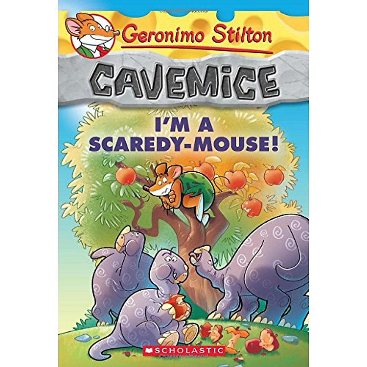 Sách Geronimo Stilton Cavemice #7: I’m A Scaredy Mouse!