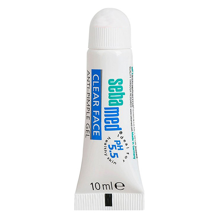 Gel Hỗ Trợ Trị Mụn Kháng Khuẩn Và Làm Dịu Da pH5.5 Sebamed Clear Face Anti-Pimple Gel SCF04 (10ml)