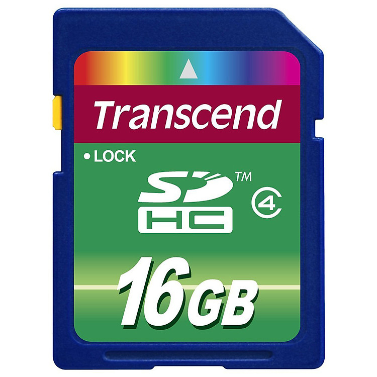 Thẻ Nhớ SD Transcend 16GB Class 4