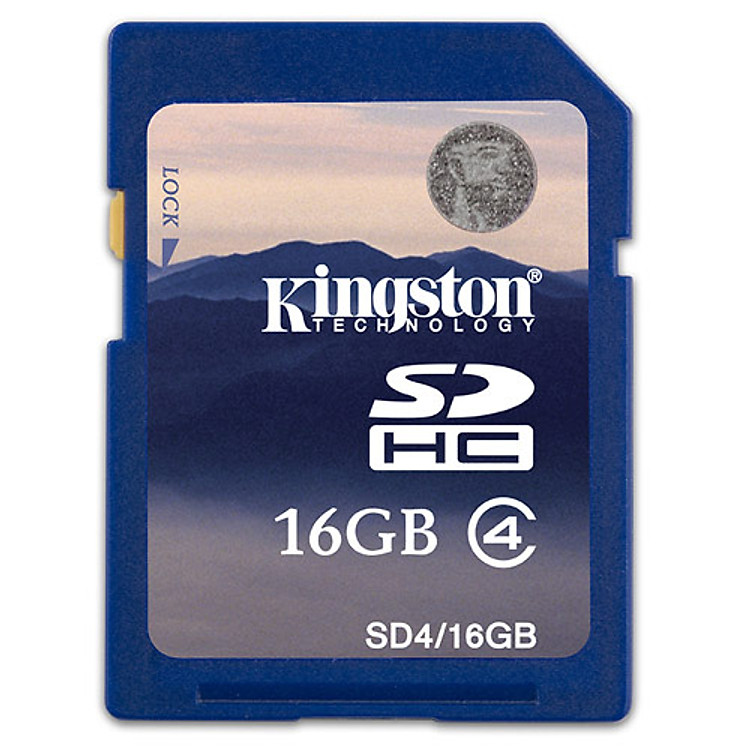 Thẻ Nhớ SD Kingston 16GB Class 4