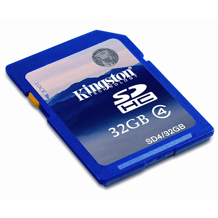 Thẻ Nhớ SD Kingston 32GB Class 4