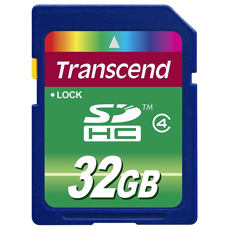 Thẻ Nhớ SD Transcend 32GB Class 4