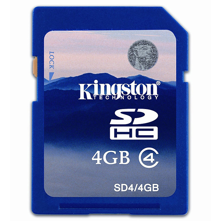 Thẻ Nhớ SD Kingston 4GB Class 4