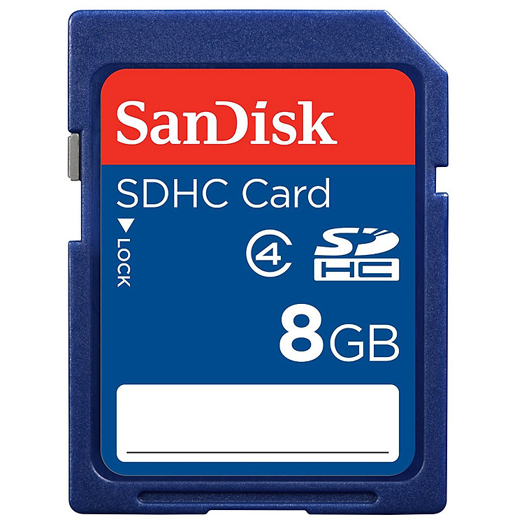 Thẻ Nhớ SD SanDisk 8GB Class 4